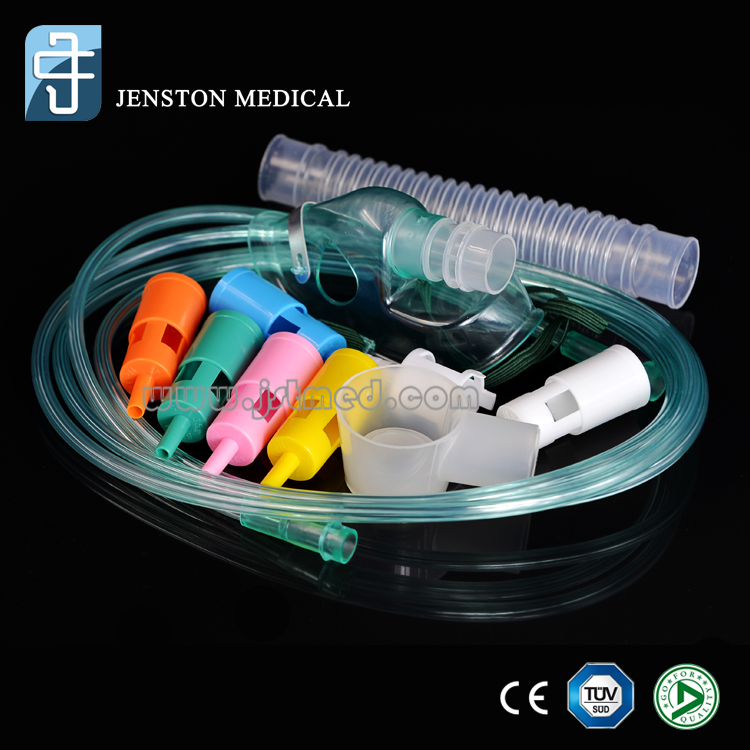 Disposable Audlts Medical Single Use Nebulizer Jar Masks