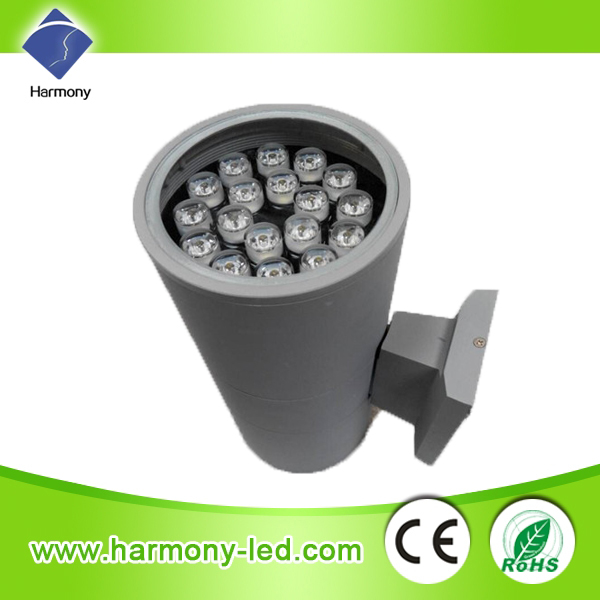 High Power IP65 Outdoor 2*18*1W LED Wall Light
