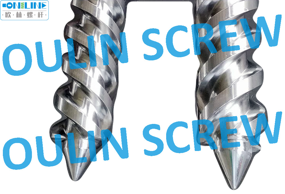 Jwell Liansu Jurry 80/156 Twin Conical Screw and Barrel for PVC Extrusion