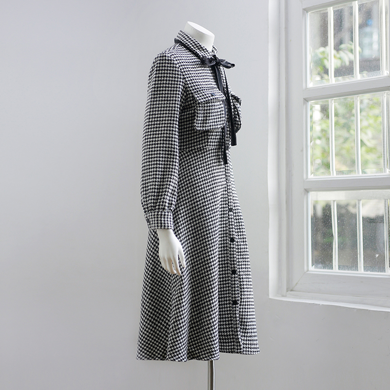 Women Black-and-white Dresses