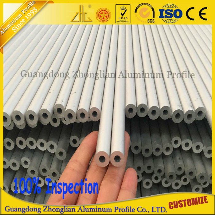 Anodized Aluminum Extrued Pipes Tubes Aluminium Extrusion Profiles