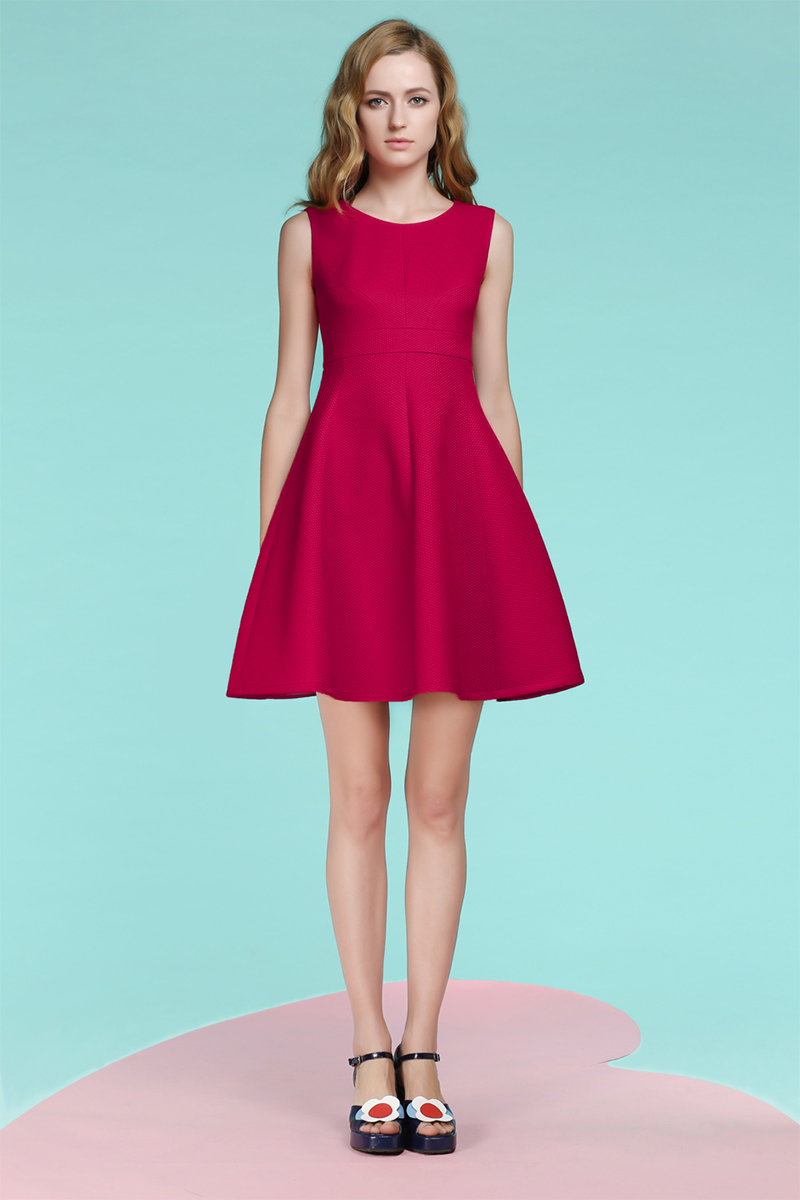 Wholesale Sleeveless Vintage Dress