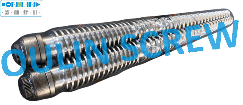 Weber Ce8 Twin Conical Screw Barrel for PVC Machine