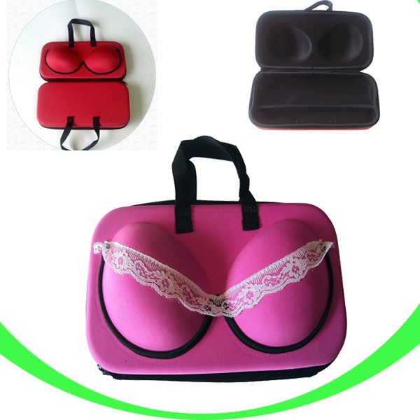 Durable Eva Travel Bra Carrying Case Of Custom Eva Bra Case Of Waterproof  Hard Eva Case For Bra Case, High Quality Durable Eva Travel Bra Carrying  Case Of Custom Eva Bra Case