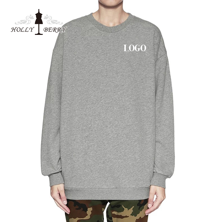Grey Melange Hoodie