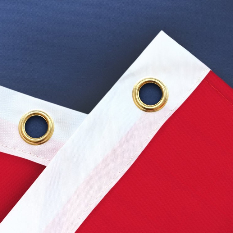 USA Half Banner Table Flag