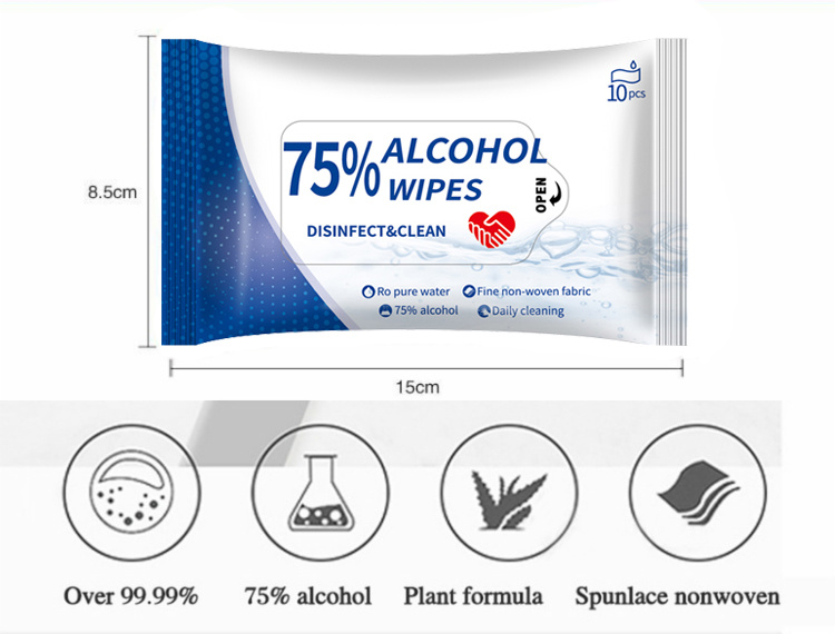  Alcohol Tissue Wipe