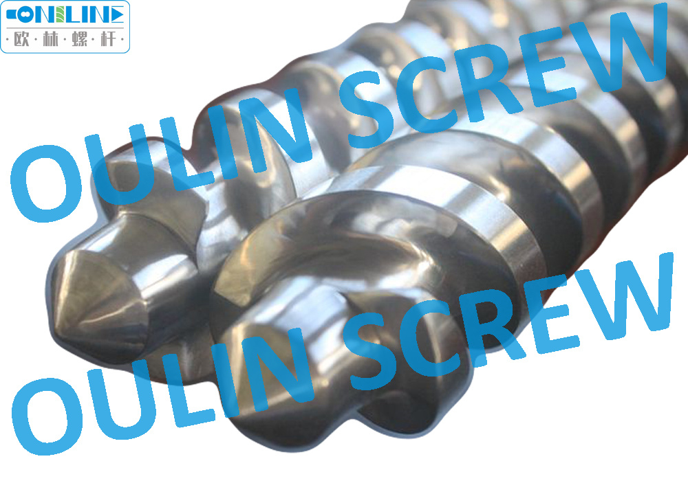 Kraussmaffei Kmd40kk Twin Conical Screw and Barrel for PVC Profile