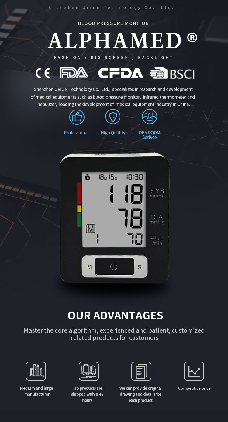 wrist watch blood pressure monitor