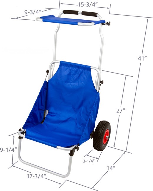 aluminium trolley with wheels