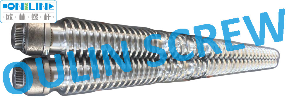 Weber Ce8 Twin Conical Screw Barrel for PVC Extrusion