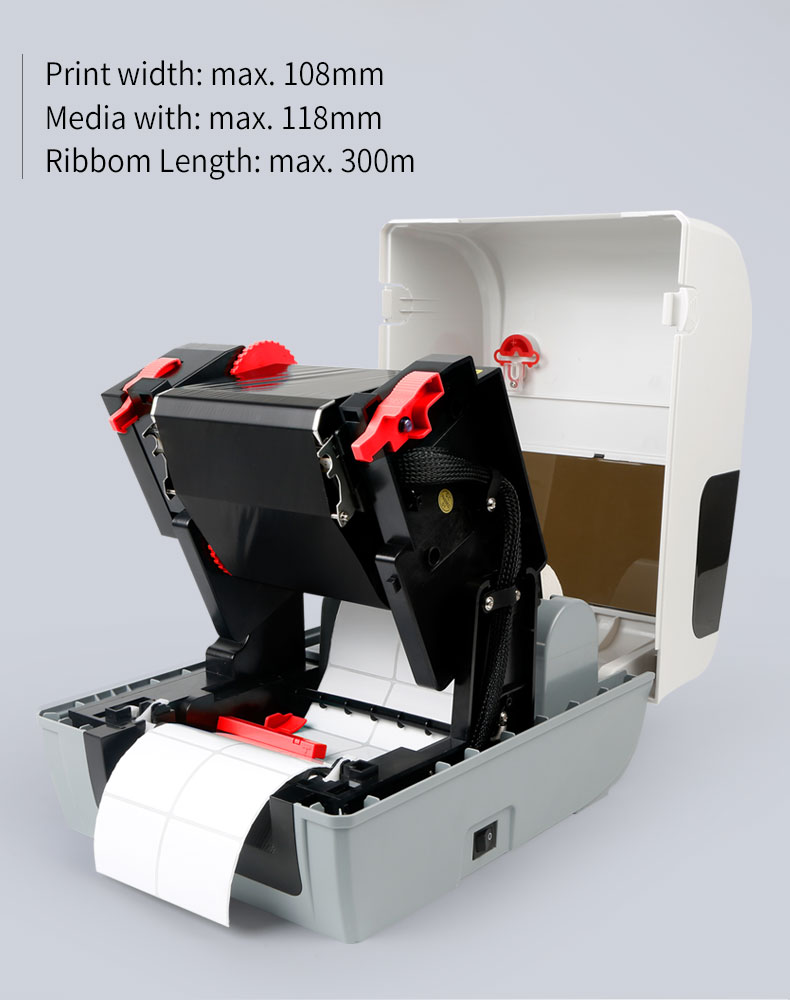 118mm Direct Thermal Label Printer