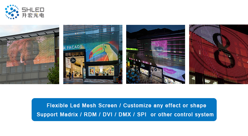 led mesh screen