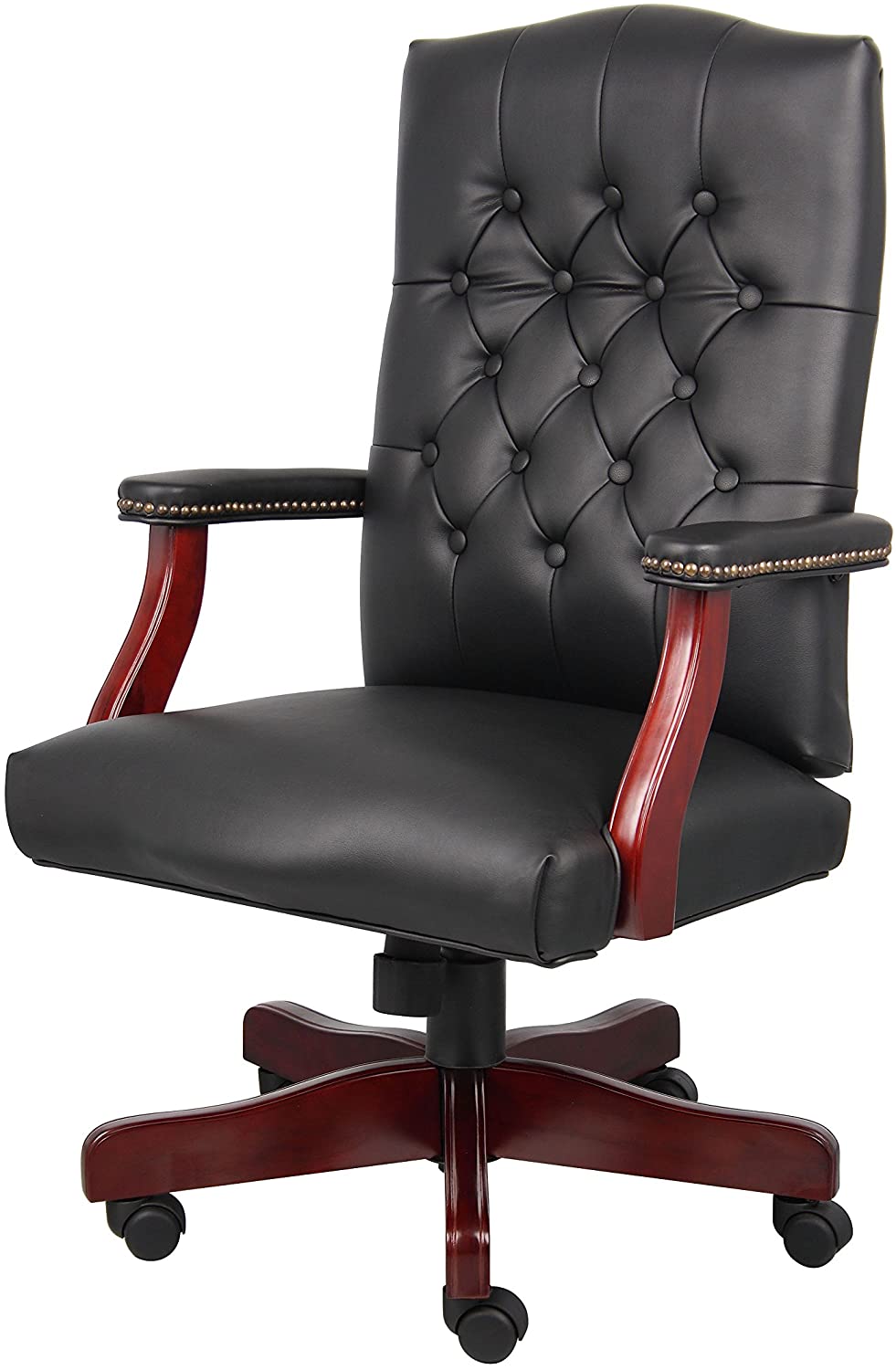 Black arm chair