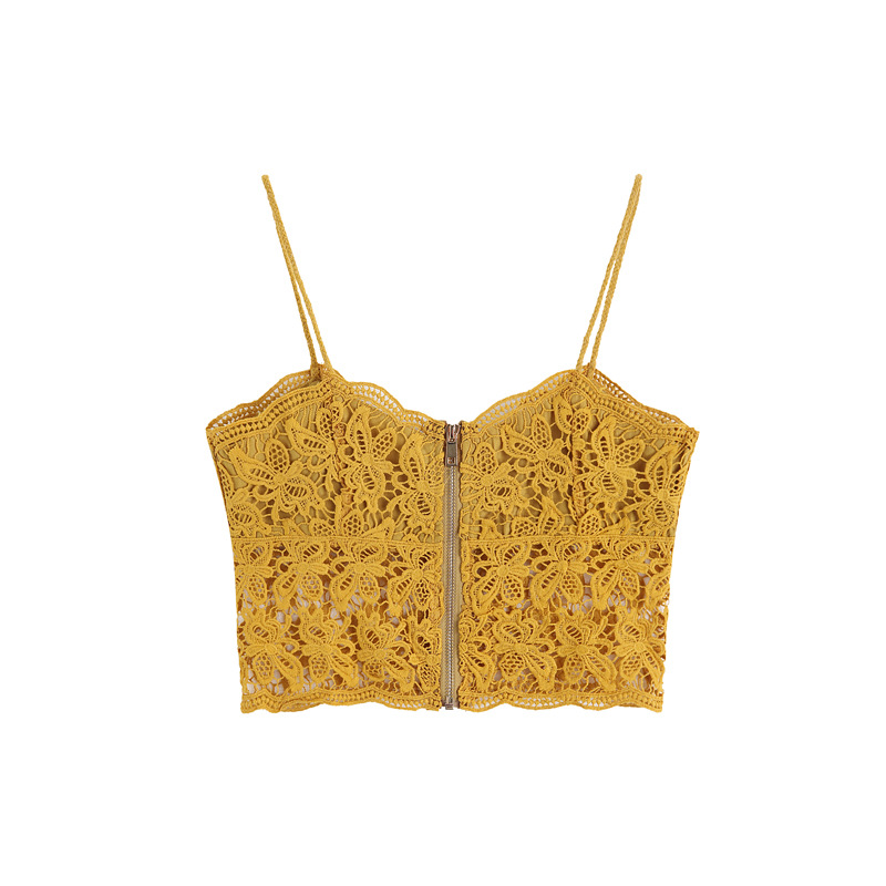 Knitted Spaghetti Strap Tank Top