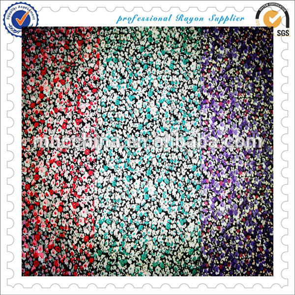 rayon challis print 