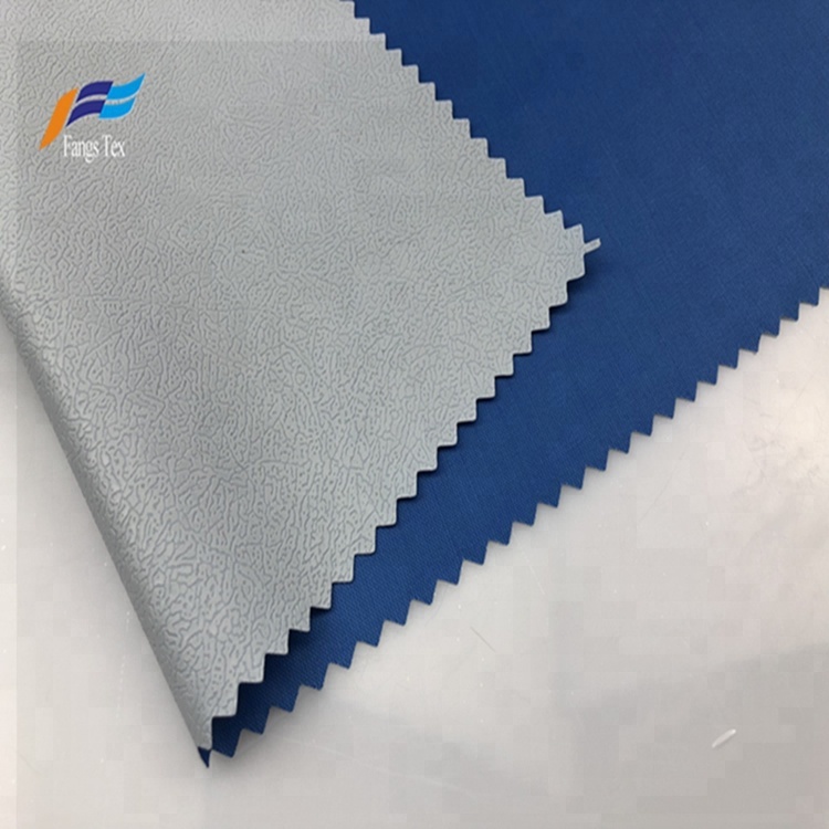 100% Polyester PVC 170T Taffeta Raincoat Fabric 2