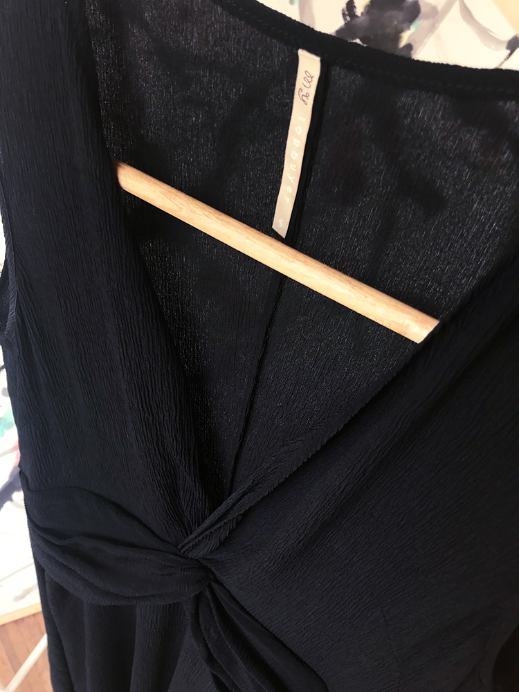 Women Casual Deep-V Collar Dress