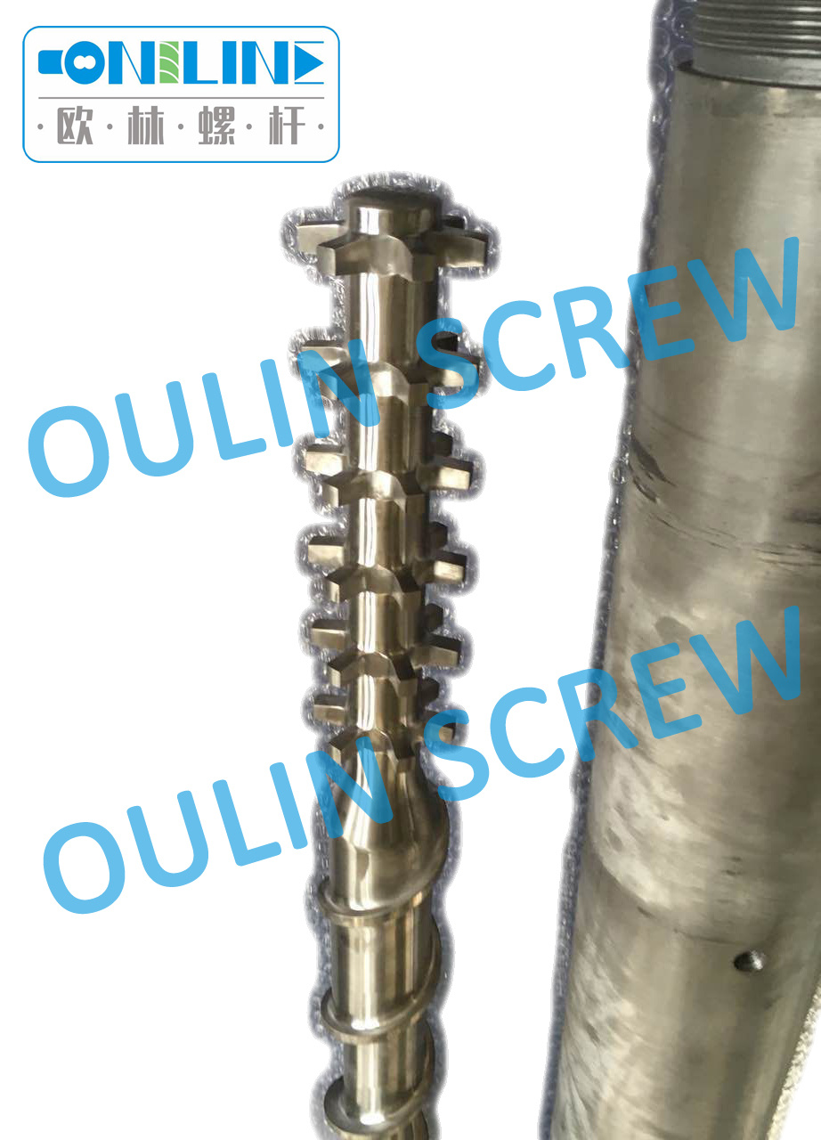 60mm-33 High Speed Screw and Barrel for HDPE, PE, PPRC Pipe