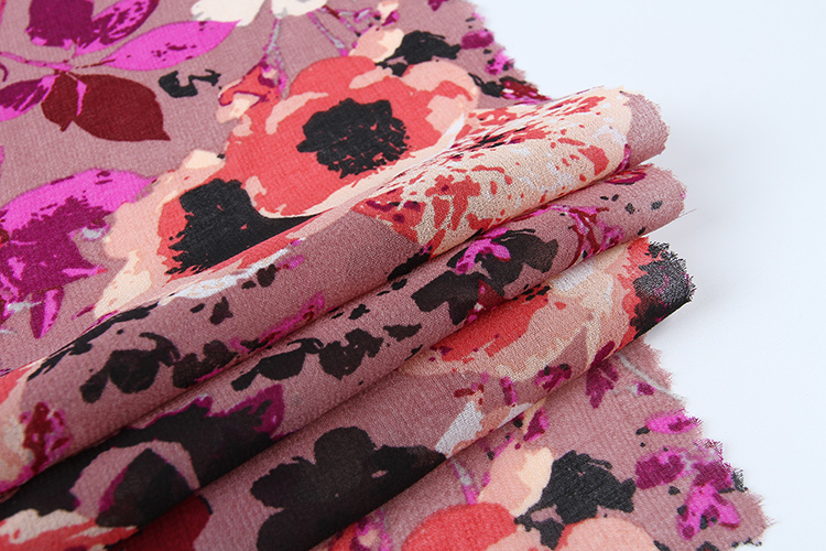 High Quality Custom  Chiffon Fabric