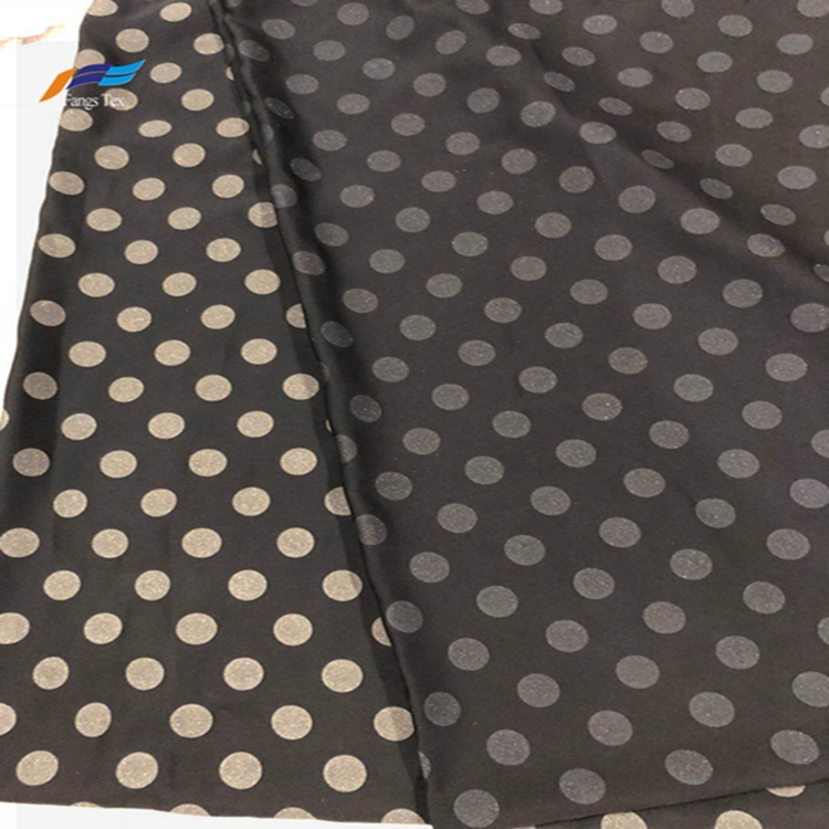 merallic embossed fabric