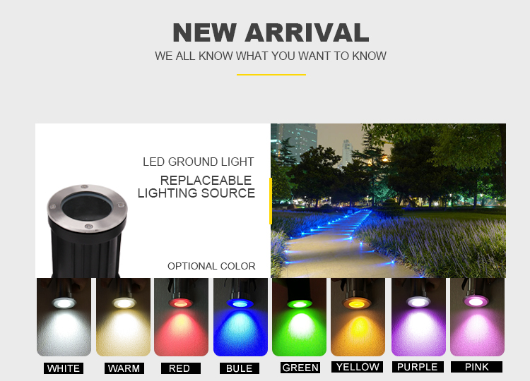 LED GU10 Underground light Floor Lamp Outdoor Ground