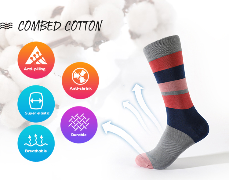 High Quality Cotton Dress Socks