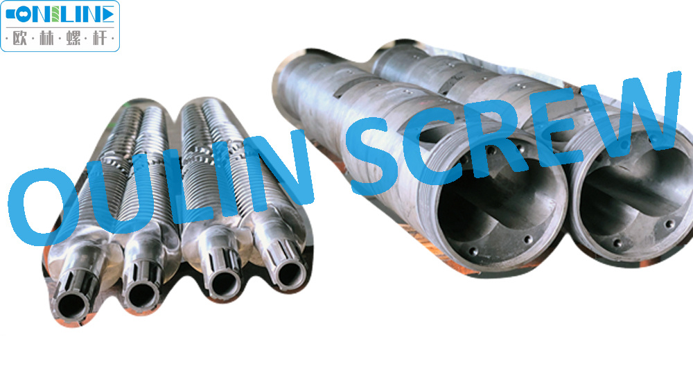 Conical Twin Screw and Barrel for PE WPC Sheet Profiles