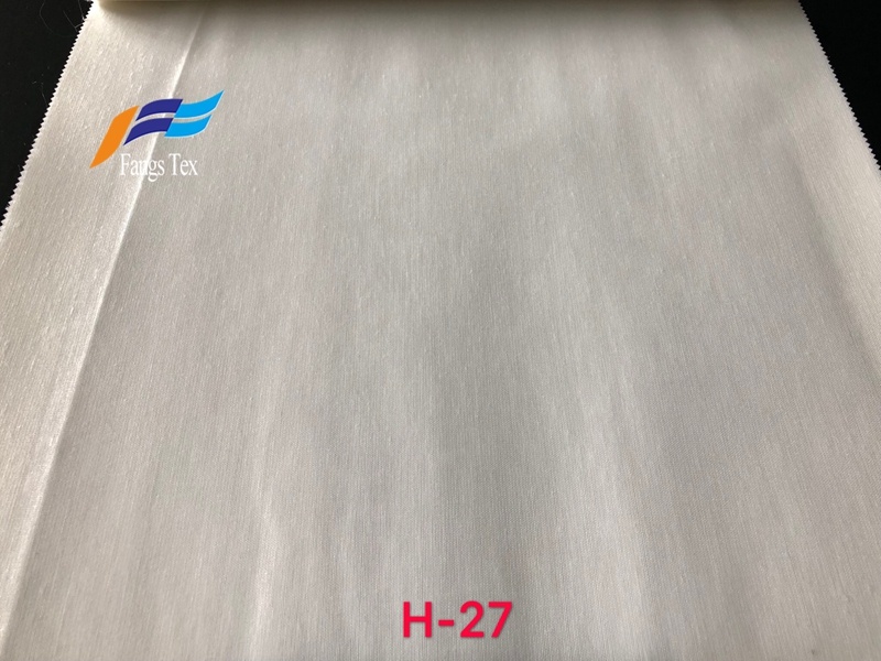 New White Plain Dyed Cheap Window Curtain Fabric 3