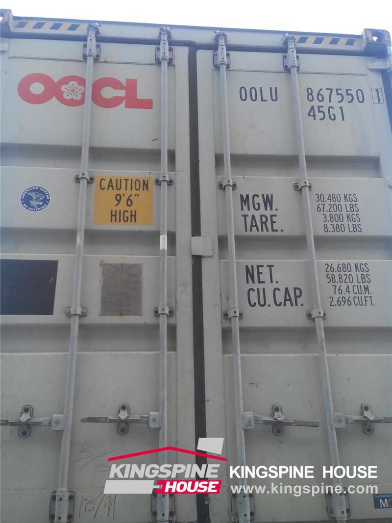 Original picture of container delivery 