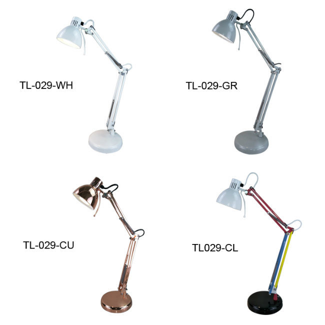 IP20 Folding Adjustable Desk Lamp Swing Arm Table Lamp for Office Hotel