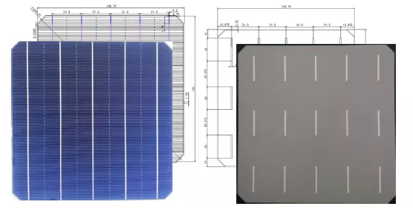 Monocrystalline solar panels