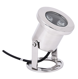 Low power LED fountain underwater light 3W