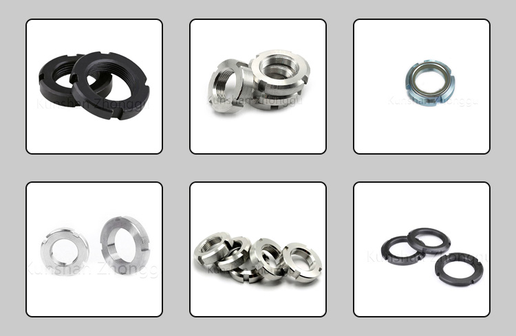 Carbon Steel Rolling Bearing Lock Nut