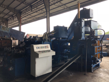 Y83W-630 Waste Steel Cuttings Horizontal Automatic Briquette Machine