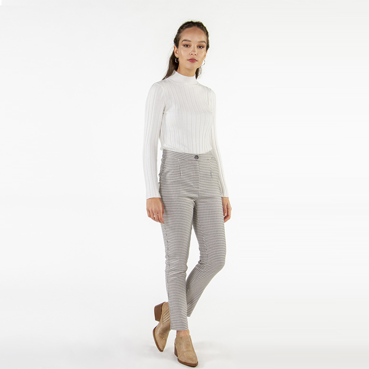  high waist autumn long pants for women