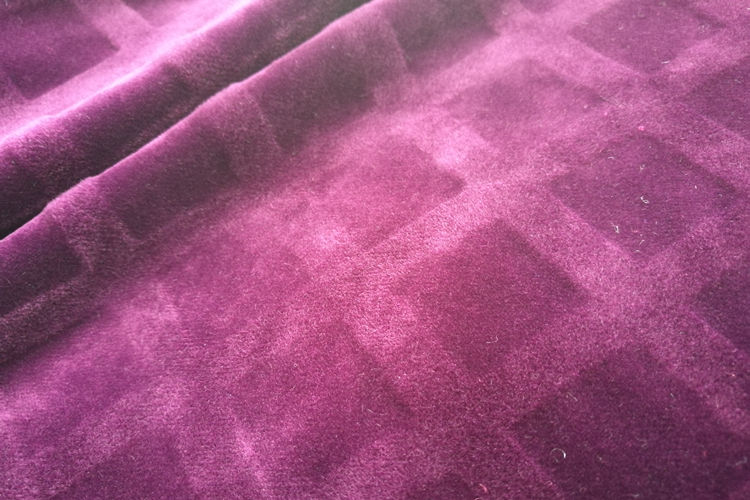 Textile Polyester Spandex Velvet Fabric