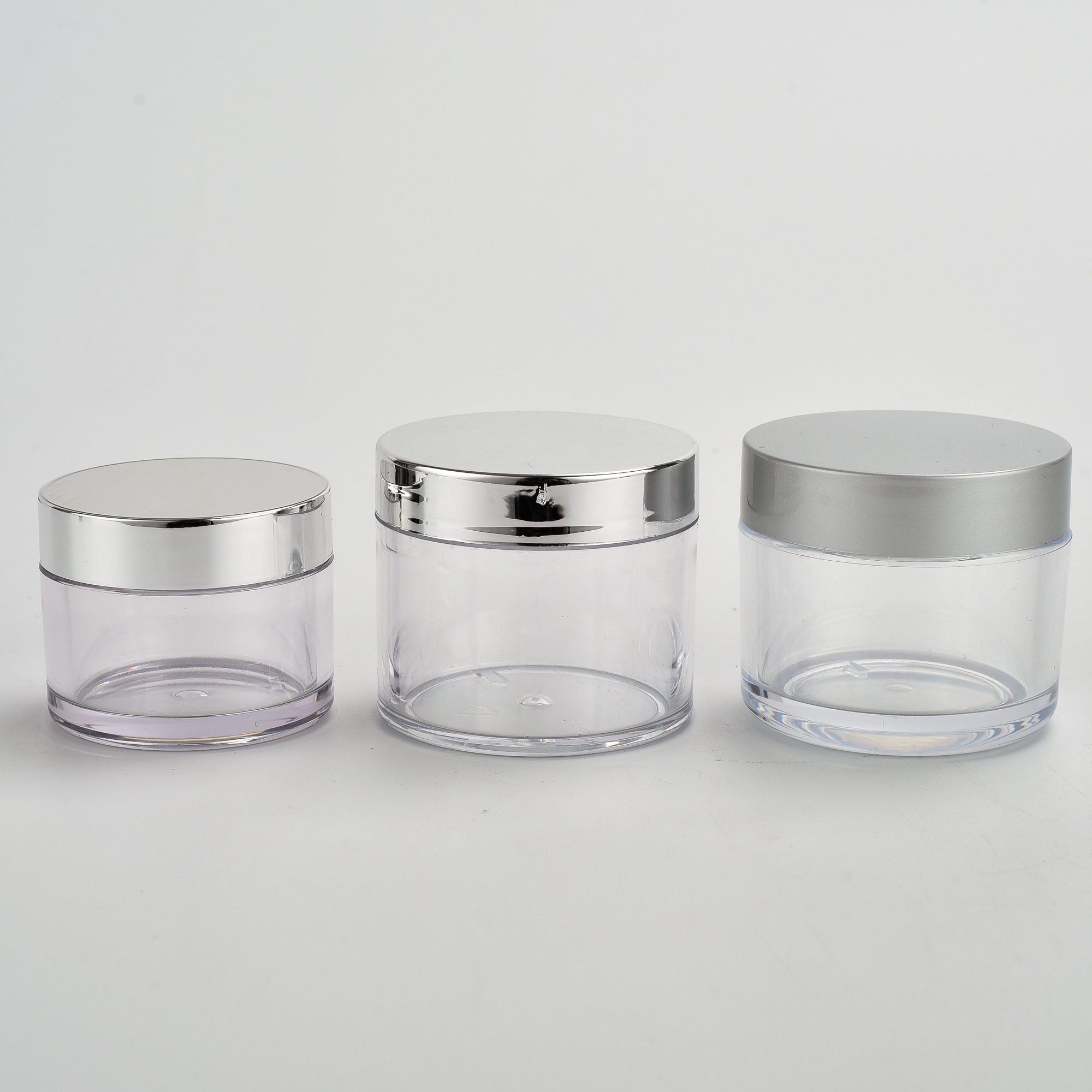 PET Plastic Jar Transparent With Plastic Lids