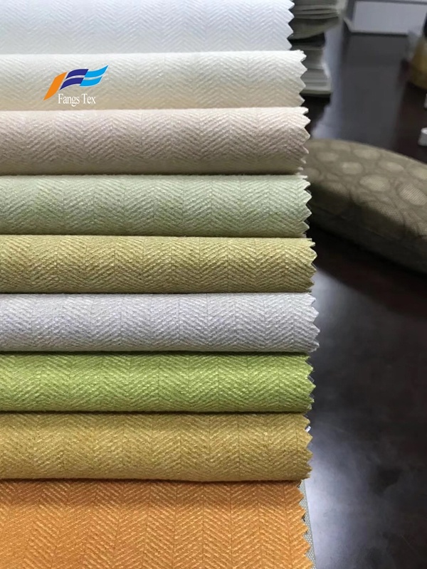 Microfiber Polyester Fleece Upholstery Textiles Curtain 3