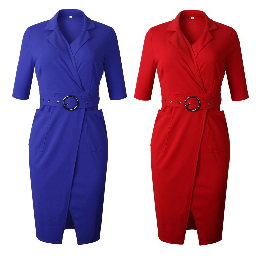Women Half Sleeve Dress