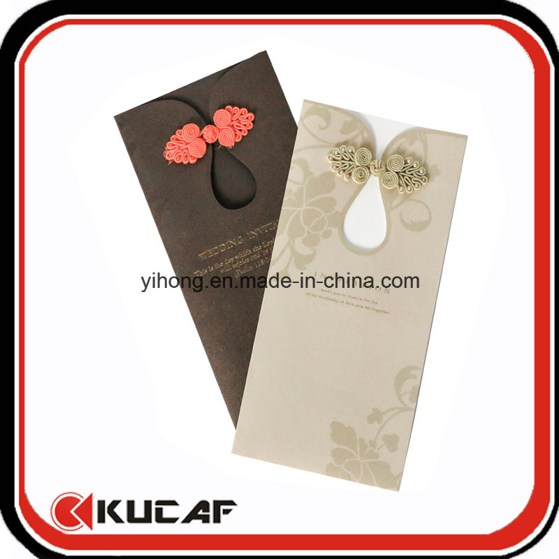 Custom Printing Nice Greeting Invitation Card with Envelope