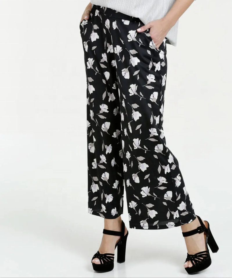 Elegant Hight Waist Slim Fit Trousers