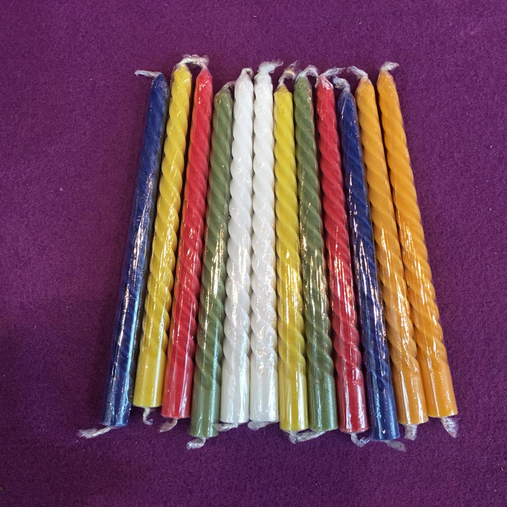Color Taper Candles 