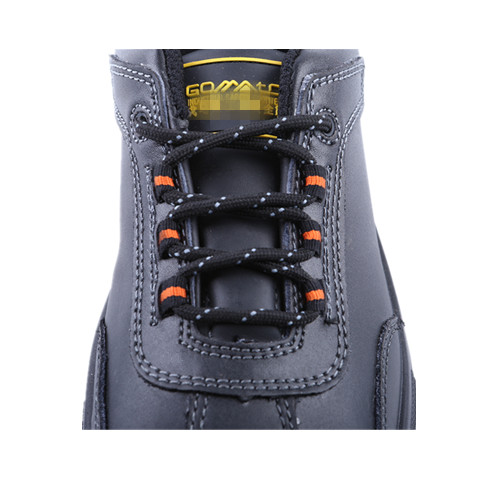 Men Genuine Leather Steel Toe Excutive Safety Shoes/ Leisure Shoes