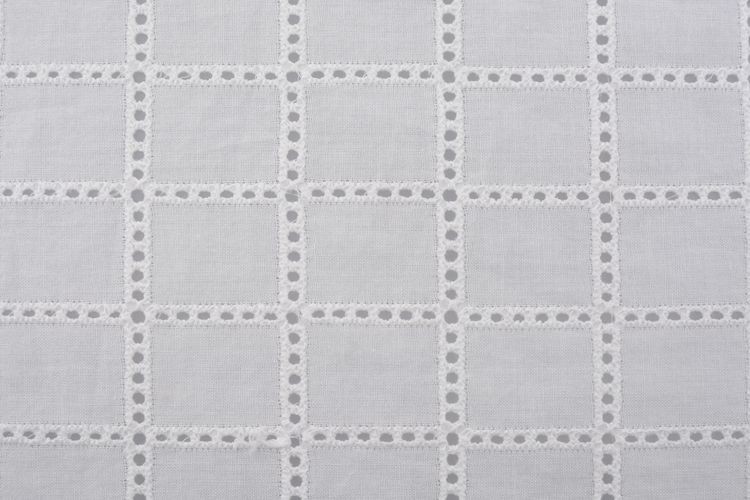 Cotton embroidery lace fabric