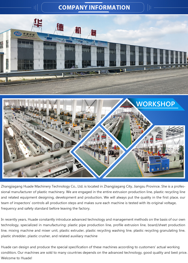 PVC Profile Extrusion Machine