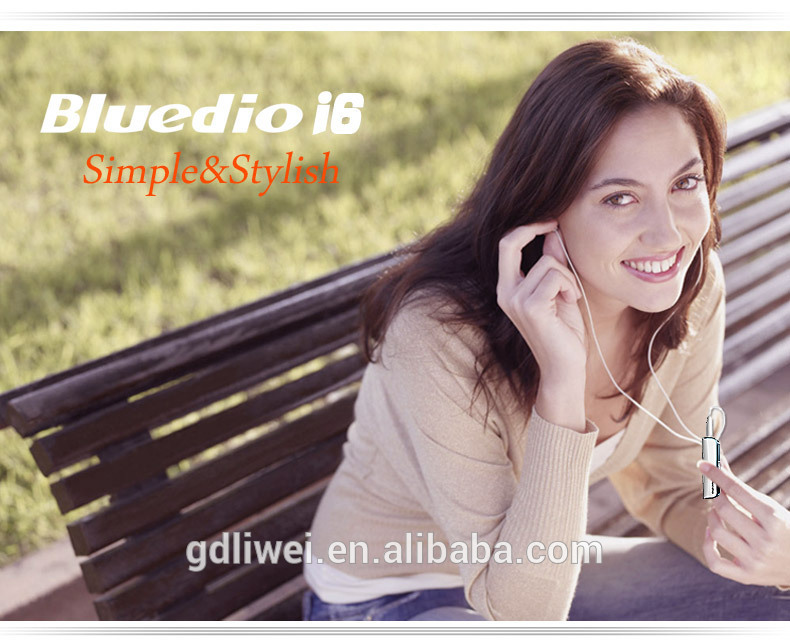 Factory Directly Supply Earphone Bluedio I6 Clip on Bluetooth