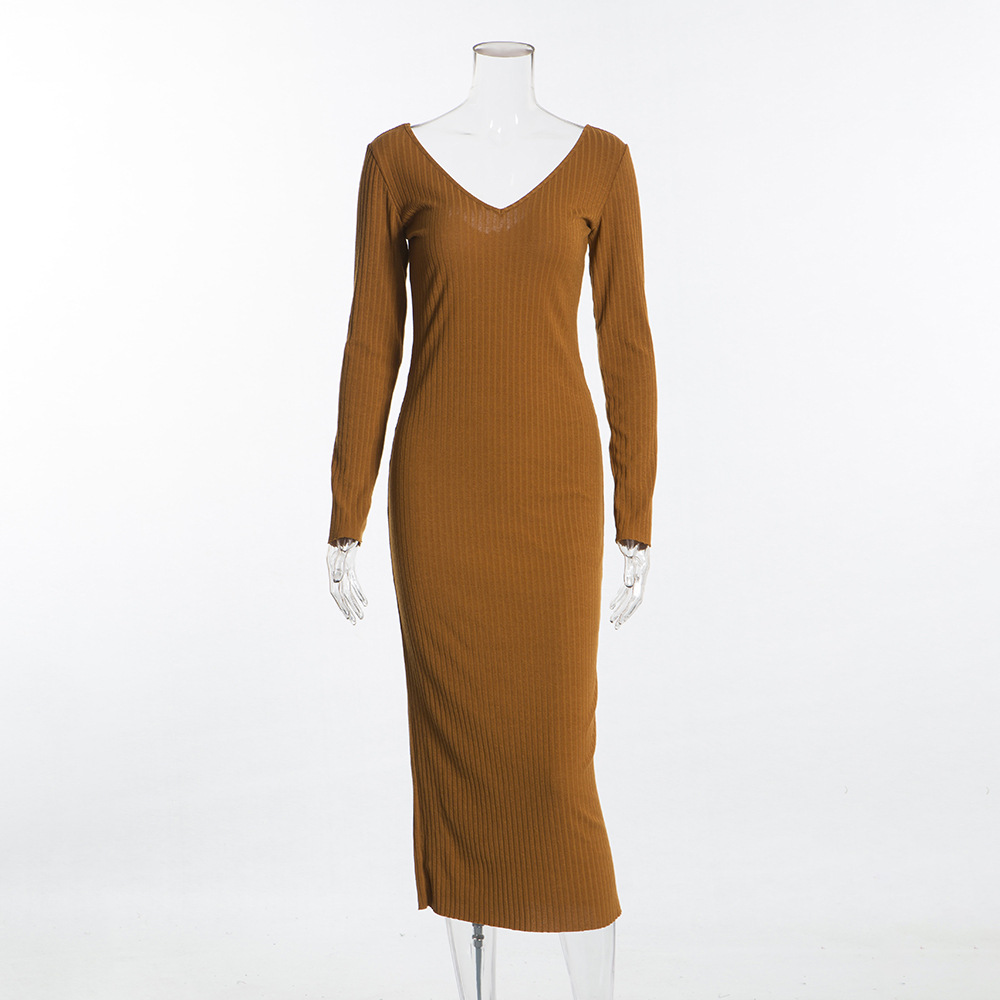 Casual Wear Long Sleeve Knitted dress Casual Wear Long Sleeve Knitted dress