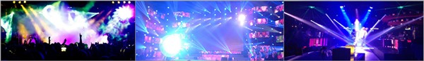 Disco Stage Lighting Battery Powered Wireless LED Flat PAR