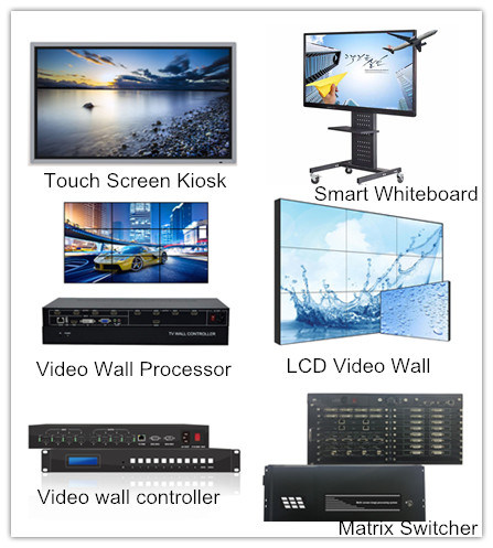 Touch Screen Computer Monitor 1in 16 out 4K HDMI Box Splitter